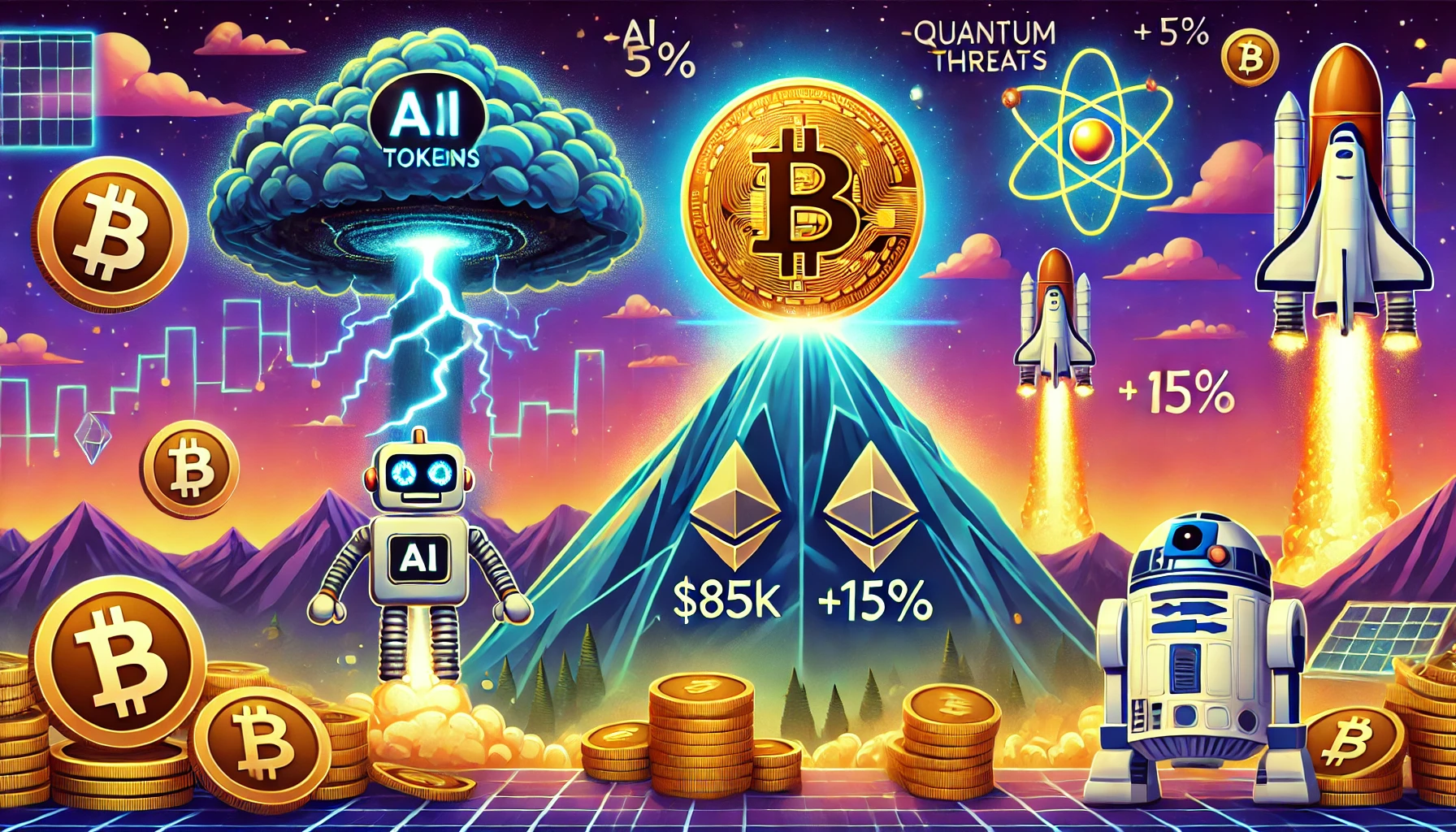 Bitcoin holding AI tokens surging